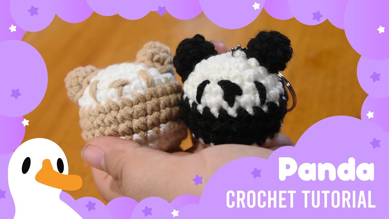 Panda| Crochet fácil y rápido