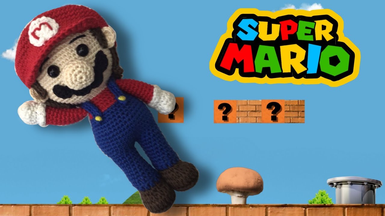 Mario Bros Amigurumi 2.3 (????????????????) #mariobroscrochet #mariobrostejido #mariobrosfanart