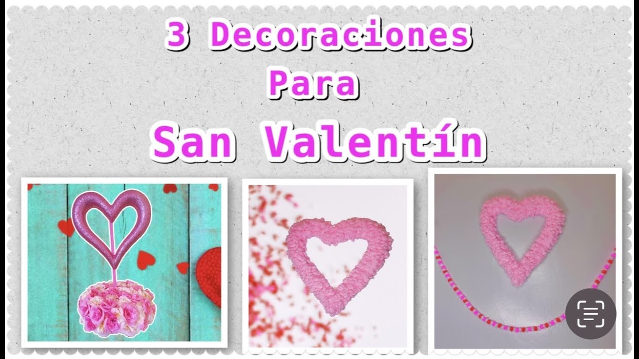 Centro de  Mesa, Corazón de Cartón con Hilo de Bordar y Guinalda de Pompones para san  Valentín.