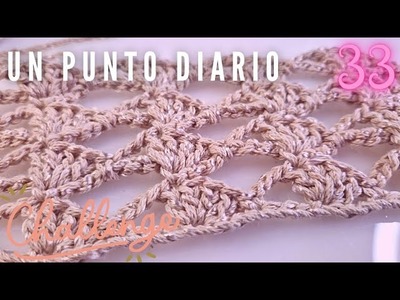 #dailychallenge  #33. UN TEJIDO AL DIA durante un Año. #miretodeganchillo #entrehilos