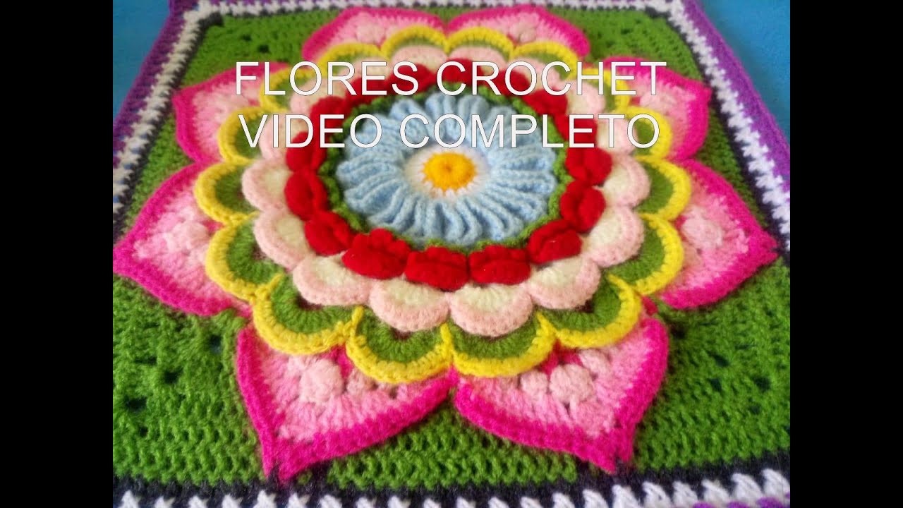Flores Crochet Resumen Practico y Rapido