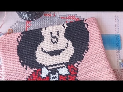 La Hora De Tejer. 14. Bolso Iligurumi Mafalda