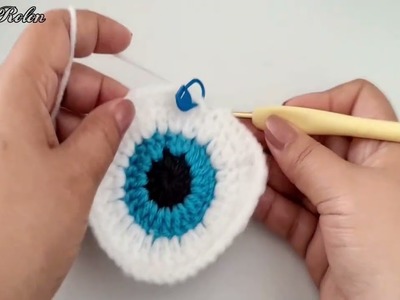 "Ojo turco tejido a crochet" descubre el significado de su color