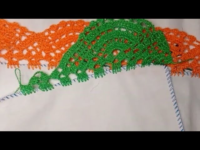 Puntilla de una sola vuelta ideal para servilletas grandes