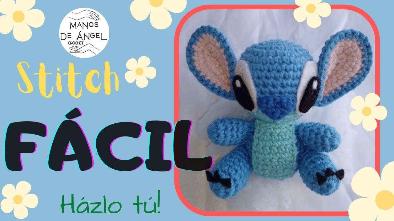 Stitch crochet #tejer #crochet #crocheting #croche #amigurumi #amigurumis #viral #viralvideo