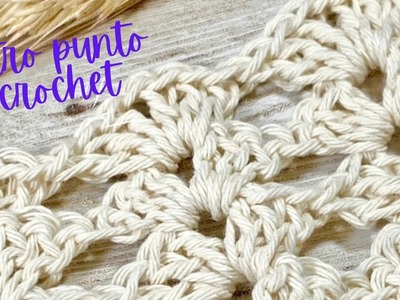 Crochet clásico con punto vareta, es fácil y un resultado muy bello