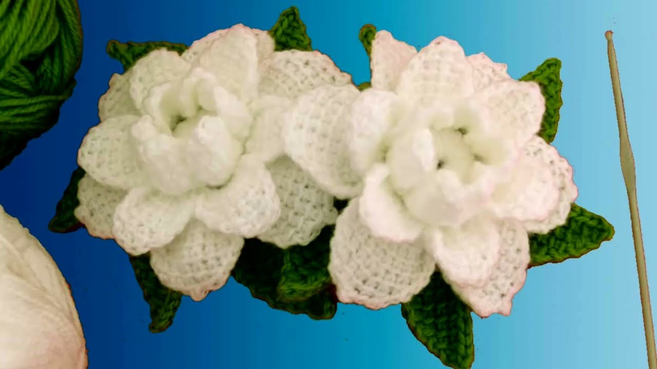 Como hacer Estas Flores con hojas en relieve 3D son unas bellezas  Inusuales que Adorarás