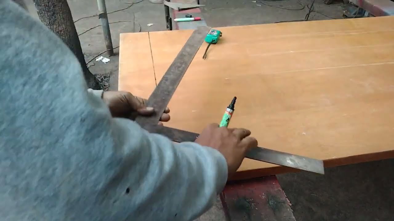 DIY como cortar una puerta de madera fácil y rapido