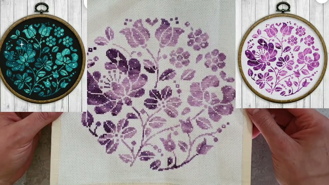 Todos los proyectos de Carmen #puntodecruz #crossstitch #flosstubeenespañol