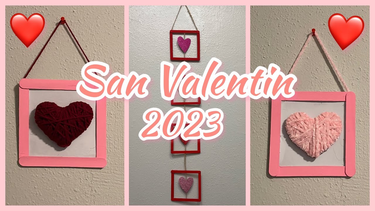 2 manualidades para vender o regalar en San Valentin ❤️ 2023