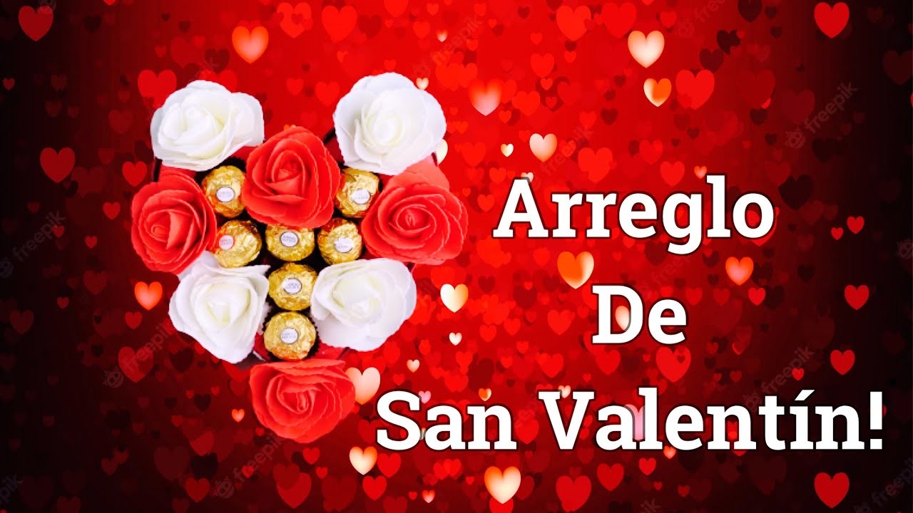 COMO HACER UN ARREGLO PARA SAN VALENTÍN FACIL