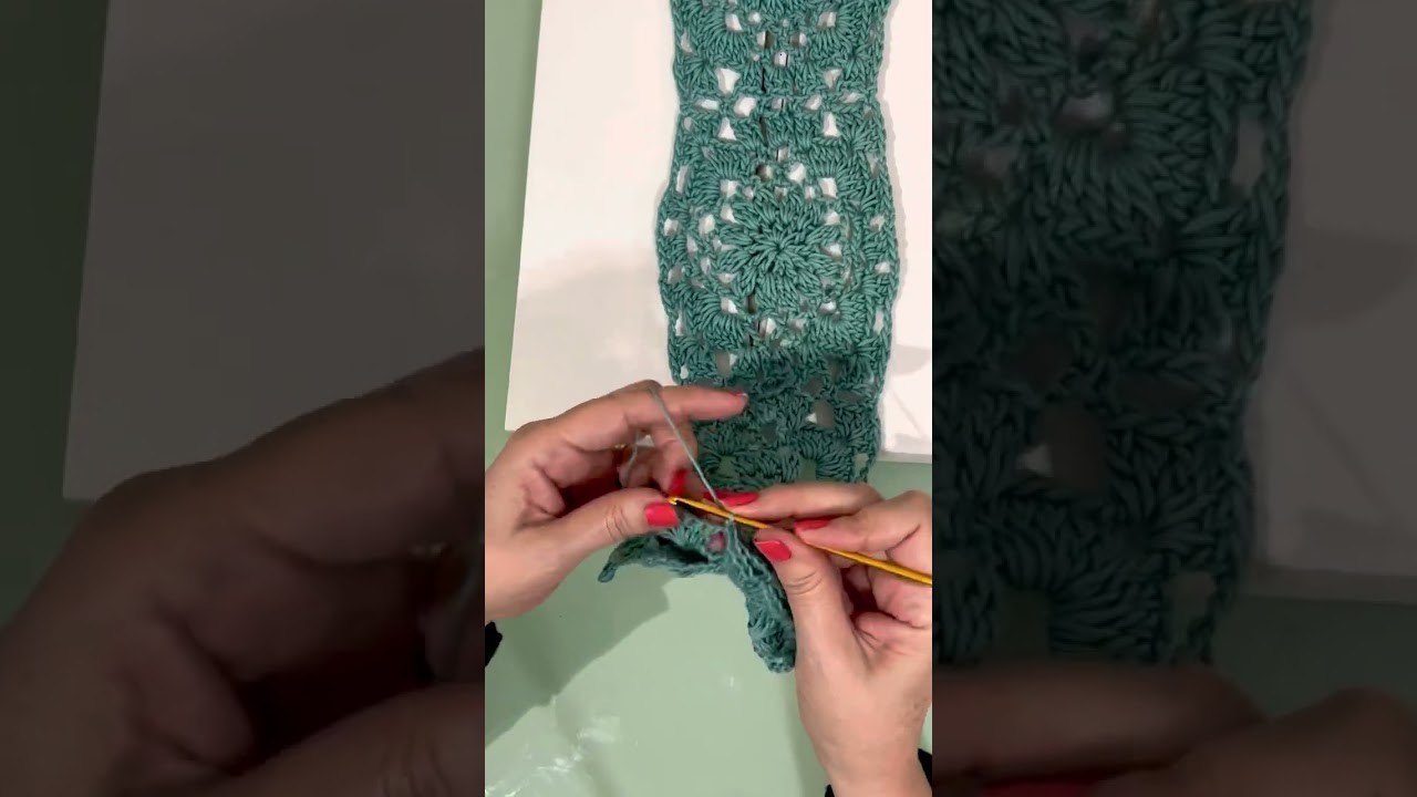 Cómo unir cuadros a crochet