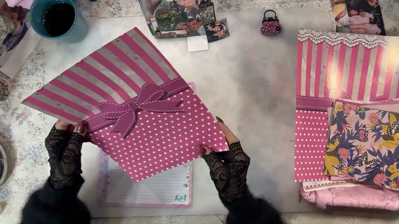 Nueva página Junk Journal A5 con foto