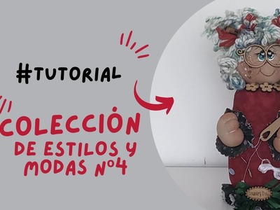 #TUTORIAL COLECCIÓN DE ESTILOS Y MODAS Nº4 | Muñecos, manualidades | Karitas Perú