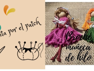 Broche muñeca de hilo