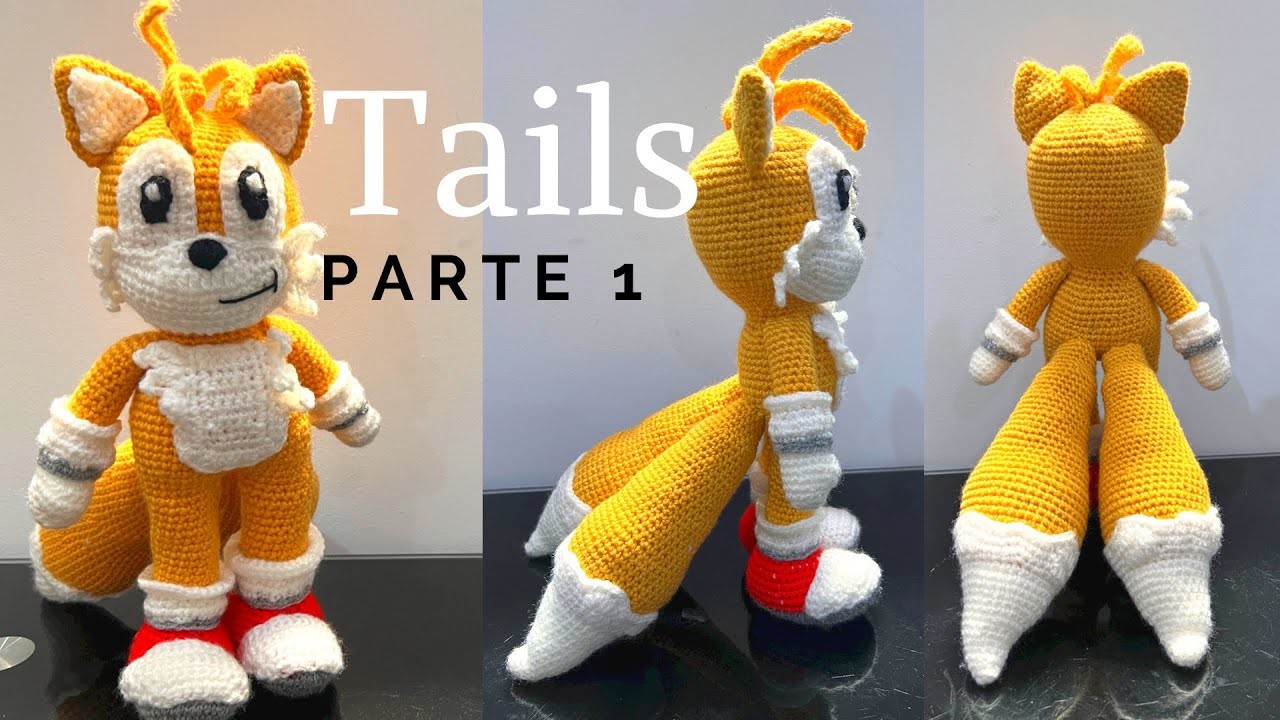 TAILS, sonic (amigurumi). Parte 1