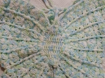 Top Mariposa para 6 a 10 años tejido a crochet paso a paso