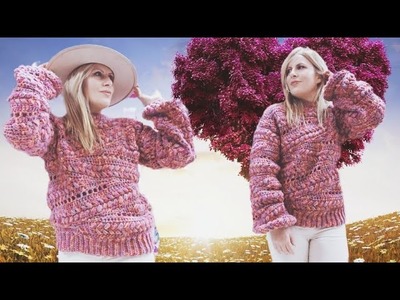 ???? Sweater Atenea a Crochet ????