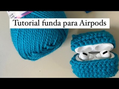 Tutorial funda air pods pro crochet