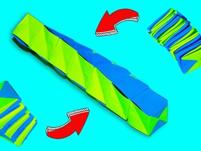 Juguete antiestrés casero de papel | juguete antiestrés de origami | DIY