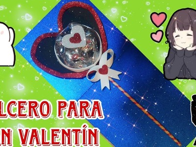 ❤️MANUALIDADES PARA SAN VALENTÍN????dulcero con reciclaje❤️crafts for valentine's day❤️dulces detalles