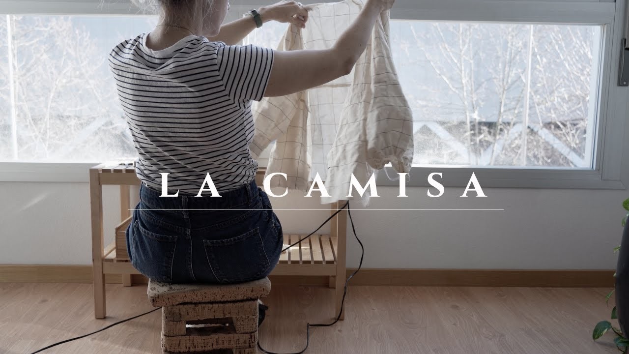 #16 Camisa de cuadros con retales de casa | vlog de objetos