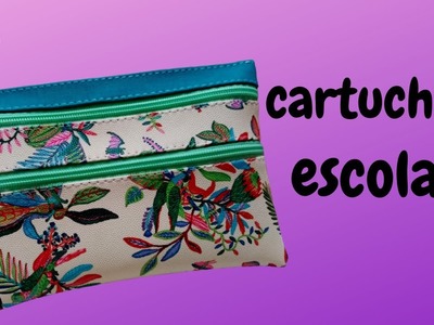 Como hacer cartuchera escolar para niños_cartuchera_pouch, make up pouch,easy sewing tutorials, diy_