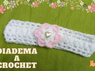 DIADEMA A CROCHET PASO A PASO