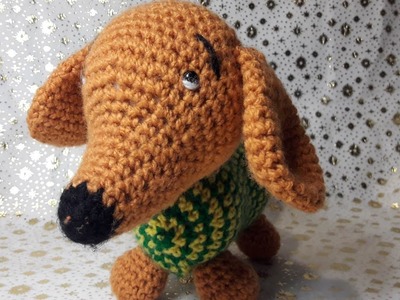 # Mi amigo fiel #Mi Perro Salchicha a crochet (Parte 2)