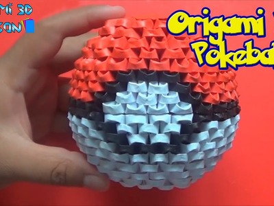 Origami 3D Pokeball