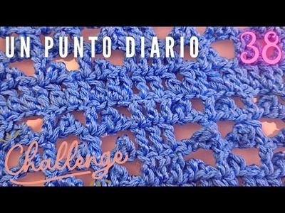 #dailychallenge  #38. UN TEJIDO AL DIA durante un Año. #miretodeganchillo #entrehilos