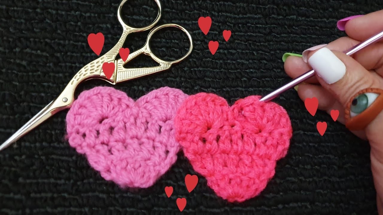 Lo más fácil del mundo corazón tejido,《TUTORIAL》.DIESTRO❣❣