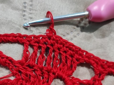 Tip para acabados en tejidos en crochet