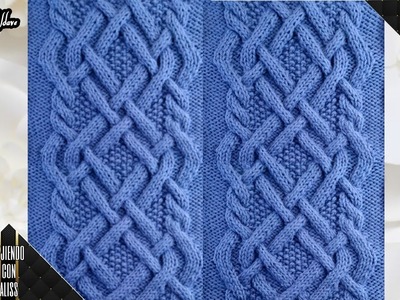 #258 - TEJIDO A DOS AGUJAS. knitting patterns. Alisson Aldave