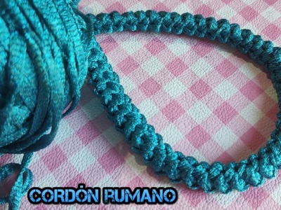 Cordón rumano tejido a crochet #crochet #cordón #ideasdenegocio