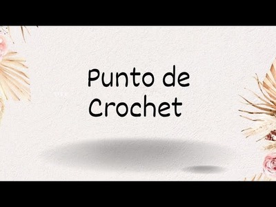 #Puntos básicos de #crochet para principiantes  # punto bajo #vareta #mediavareta @lizferrar