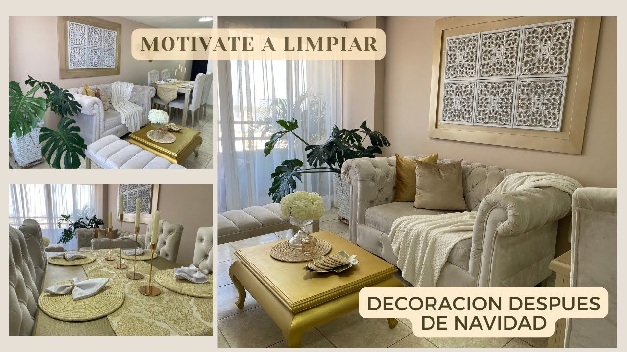 MOTIVATE A LIMPAR. decoracion despues de navidad.limpieza despues de navidad.#limpiezarapida