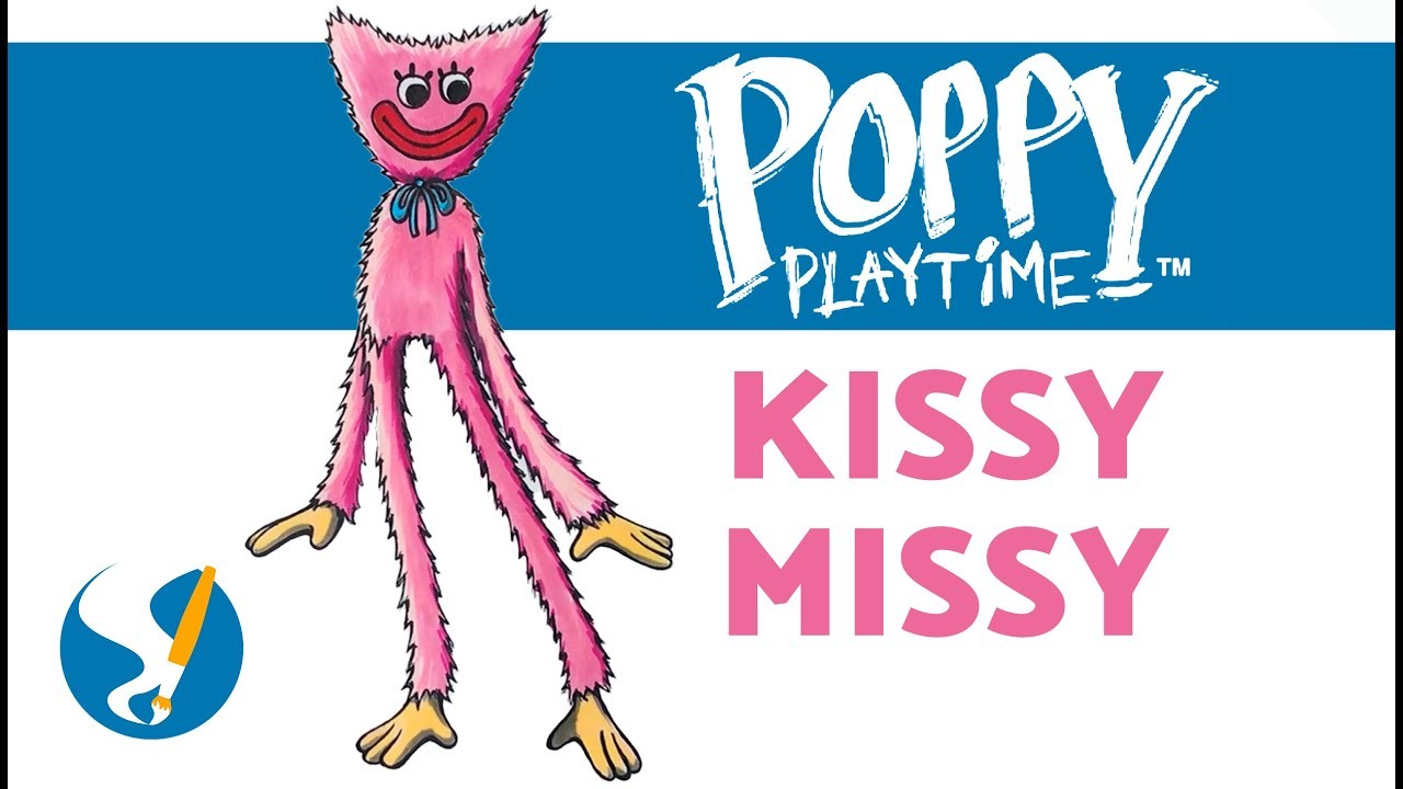 COMO DIBUJAR a Kissy Missy de Poppy Playtime ???? PASO A PASO