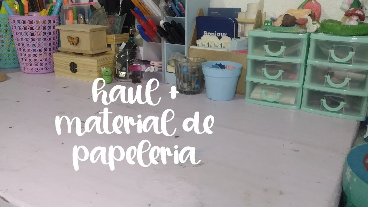 Haul de papelería bonita !! ????