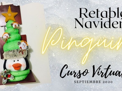 RETABLO PINGÜINO | MOLDES GRATIS REGALO POR LOS 100 mil SUSCRIPTORES